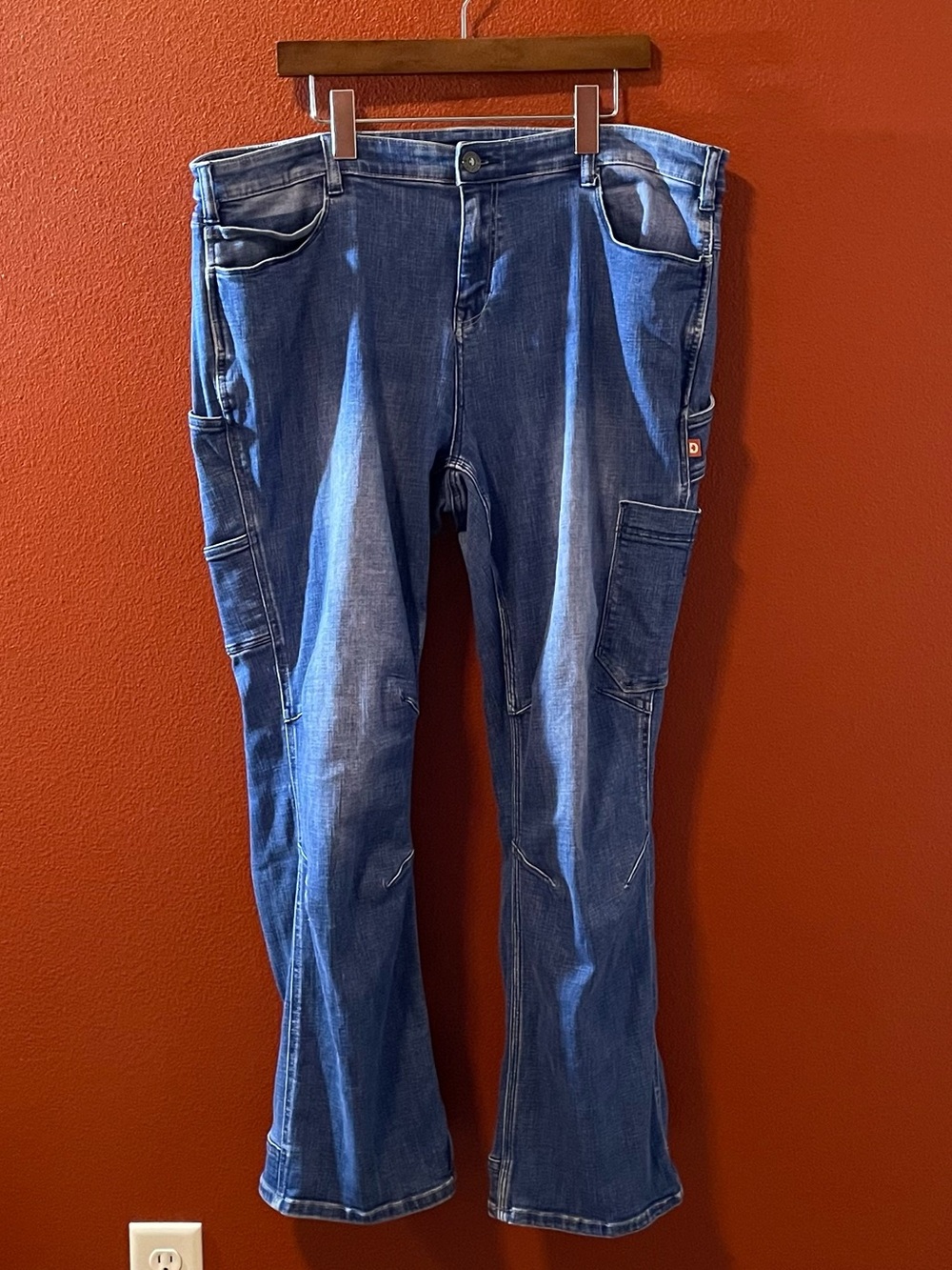 Dovetail Workwear Women’s DX Bootcut Blue Sky Denim Tough Cut Cowgirl Jeans